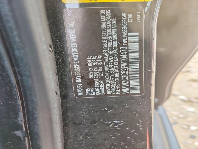 Продаж на аукціоні авто 2015 Mini Cooper, vin: WMWZC3C52FWT04473, номер лоту: 63780206
