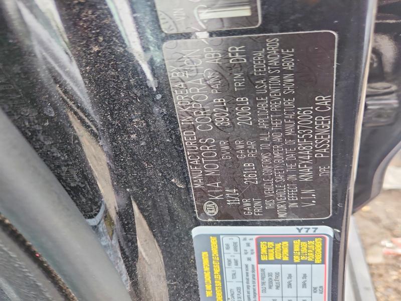 Продаж на аукціоні авто 2015 Kia Forte, vin: KNAFX4A81F5370061, номер лоту: 65656496