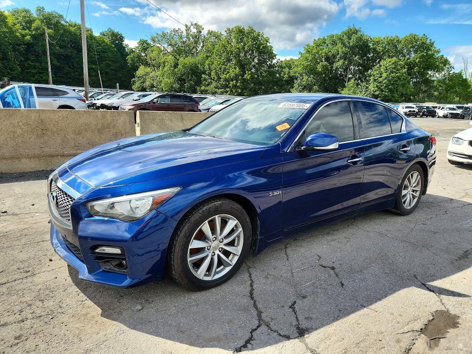2016 Infiniti Q50 მანქანა იყიდება აუქციონზე, vin: JN1FV7ARXGM450083, აუქციონის ნომერი: 63597006