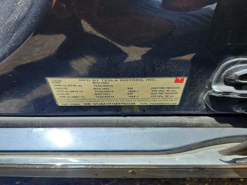 Aukcja sprzedaży 2014 Tesla Model S, vin: 5YJSA1H15EFP62239, numer aukcji: 64623526