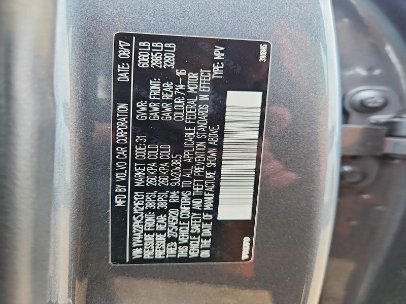 Продажа на аукционе авто 2018 Volvo Xc90, vin: YV4A22PK5J1216131, номер лота: 61127896