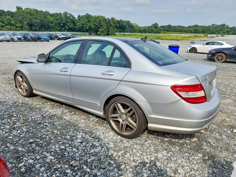 2009 Mercedes-benz C მანქანა იყიდება აუქციონზე, vin: WDDGF54X29R083527, აუქციონის ნომერი: 66975456