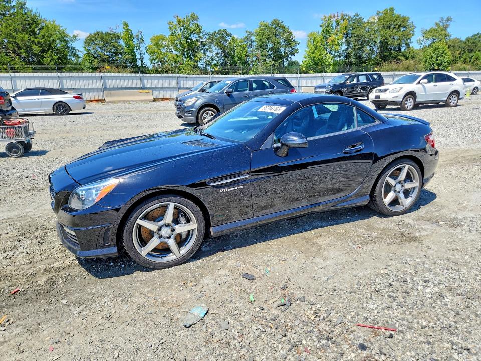 2014 Mercedes-benz Slk მანქანა იყიდება აუქციონზე, vin: WDDPK7FA6EF091156, აუქციონის ნომერი: 66348706