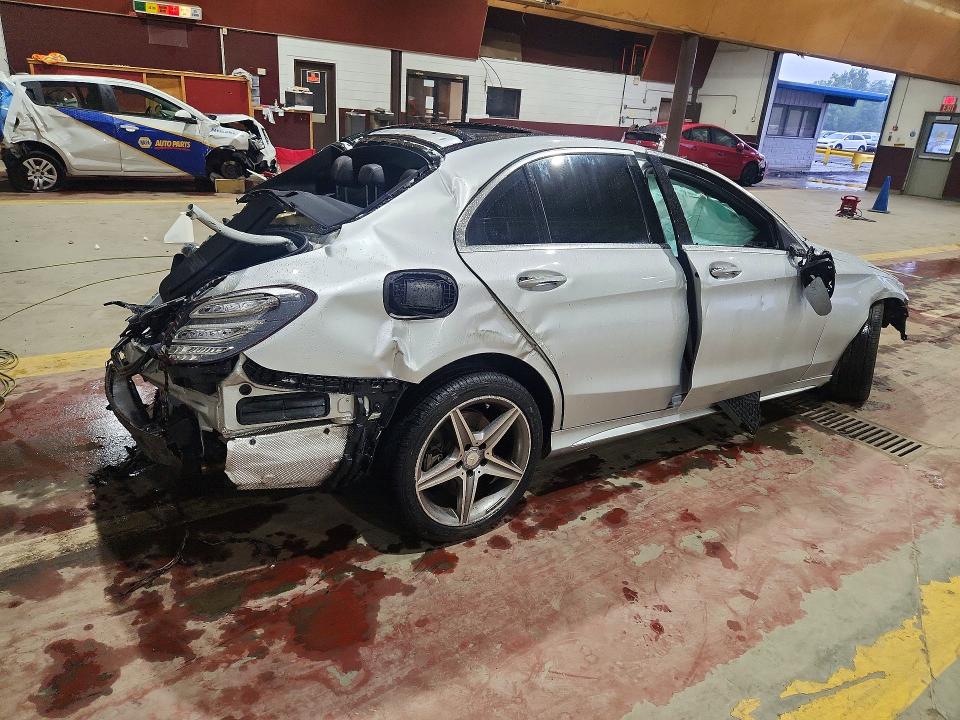 66032036 :رقم المزاد ، 55SWF4KBXHU179805 vin ، 2017 Mercedes-benz C مزاد بيع