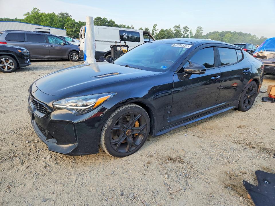 64374136 :رقم المزاد ، KNAE55LC7K6052751 vin ، 2019 Kia Stinger مزاد بيع