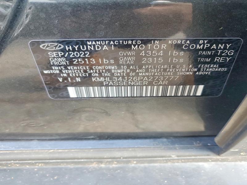Aukcja sprzedaży 2023 Hyundai Sonata, vin: KMHL34J26PA273777, numer aukcji: 67168366