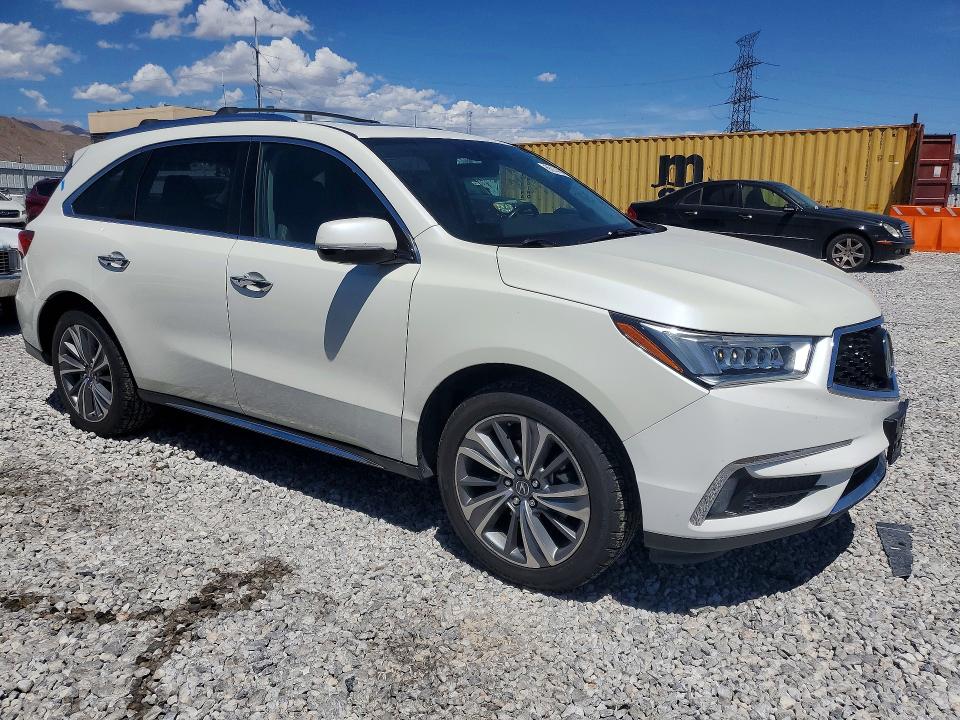 65144096 :رقم المزاد ، 5FRYD4H52HB013374 vin ، 2017 Acura Mdx مزاد بيع