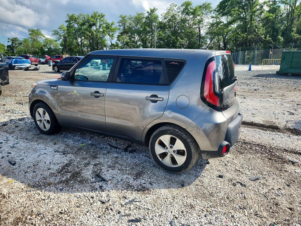 2016 Kia Soul მანქანა იყიდება აუქციონზე, vin: KNDJN2A27G7392798, აუქციონის ნომერი: 64013186