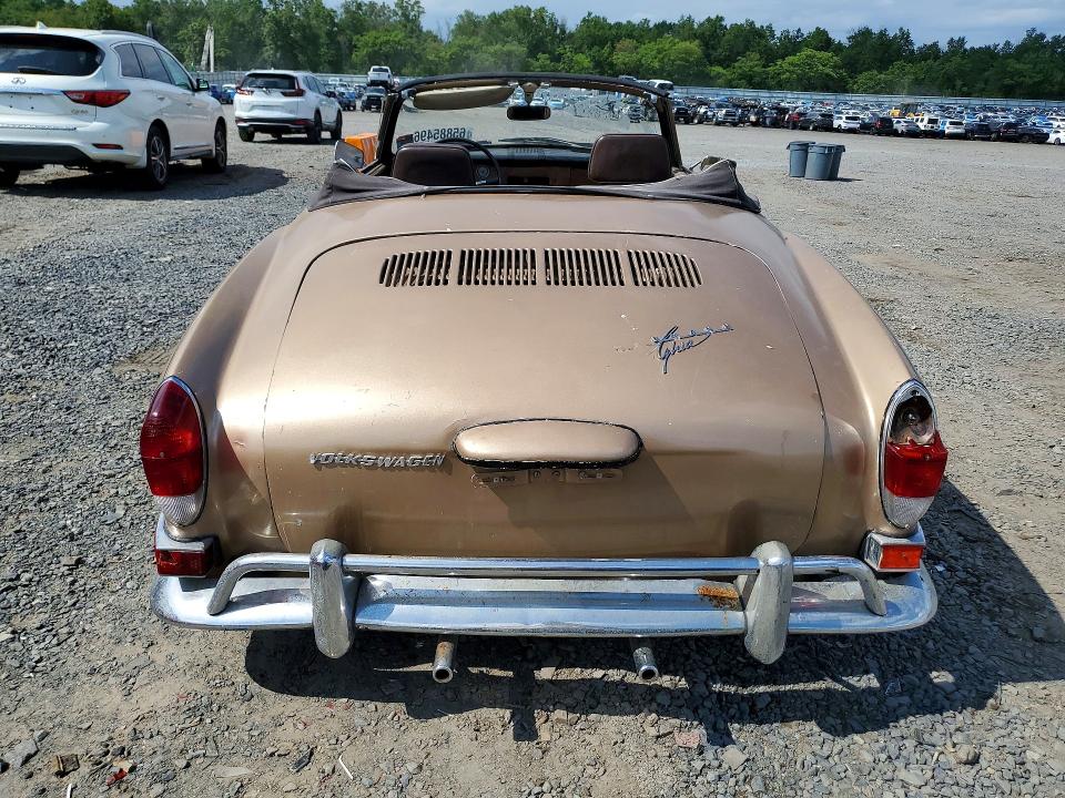 Продажа на аукционе авто 1971 Volkswagen Karmannghi, vin: 1412743791, номер лота: 65885496