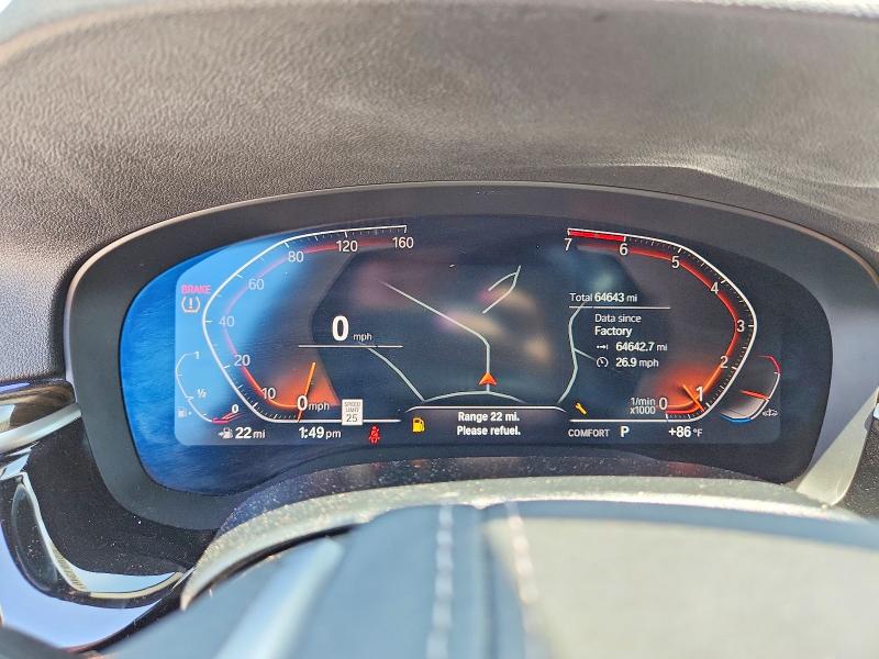 2021 Bmw 530 მანქანა იყიდება აუქციონზე, vin: WBA53BH03MWX03301, აუქციონის ნომერი: 65891346