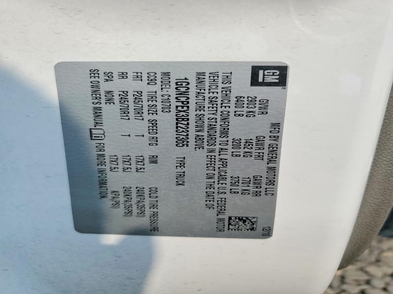 Продаж на аукціоні авто 2011 Chevrolet Silverado, vin: 1GCNCPEX3BZ237365, номер лоту: 63826576