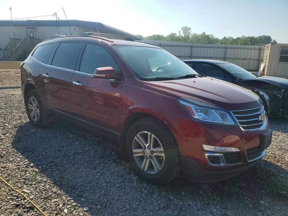 63668046 :رقم المزاد ، 1GNKVHKD2FJ370921 vin ، 2015 Chevrolet Traverse مزاد بيع