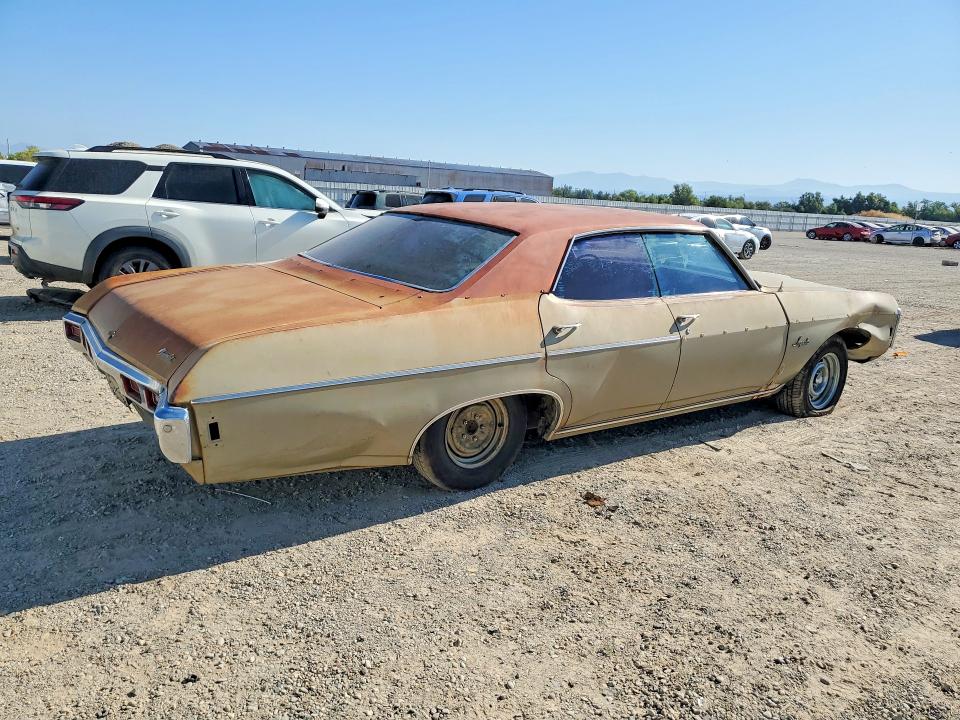 1969 Chevy Impala მანქანა იყიდება აუქციონზე, vin: 164399L013334, აუქციონის ნომერი: 63782796