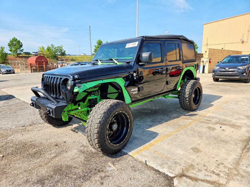 Продаж на аукціоні авто 2018 Jeep Wrangler Unlimited, vin: 1C4HJXDN9JW329440, номер лоту: 65111906