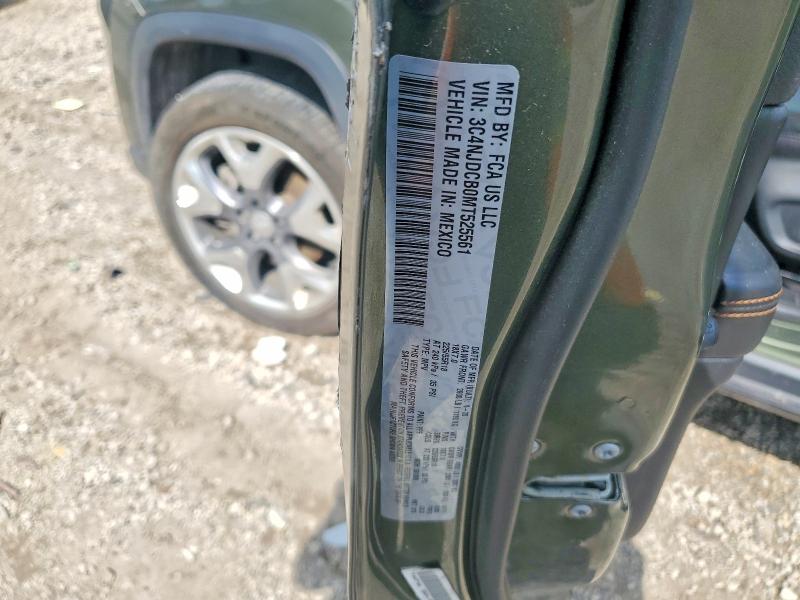 2021 Jeep Compass მანქანა იყიდება აუქციონზე, vin: 3C4NJDCB0MT525561, აუქციონის ნომერი: 63496336