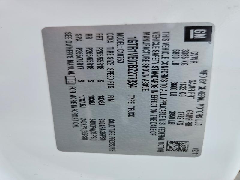Продаж на аукціоні авто 2011 Gmc Sierra, vin: 1GTR1VE07BZ277334, номер лоту: 65678616