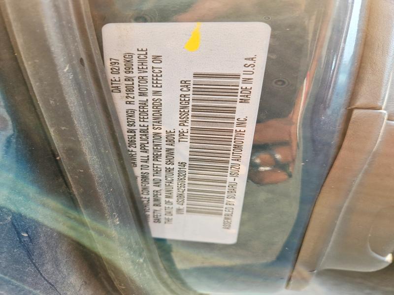 62612756 :رقم المزاد ، 4S3BK4255V6320146 vin ، 1997 Subaru Legacy مزاد بيع