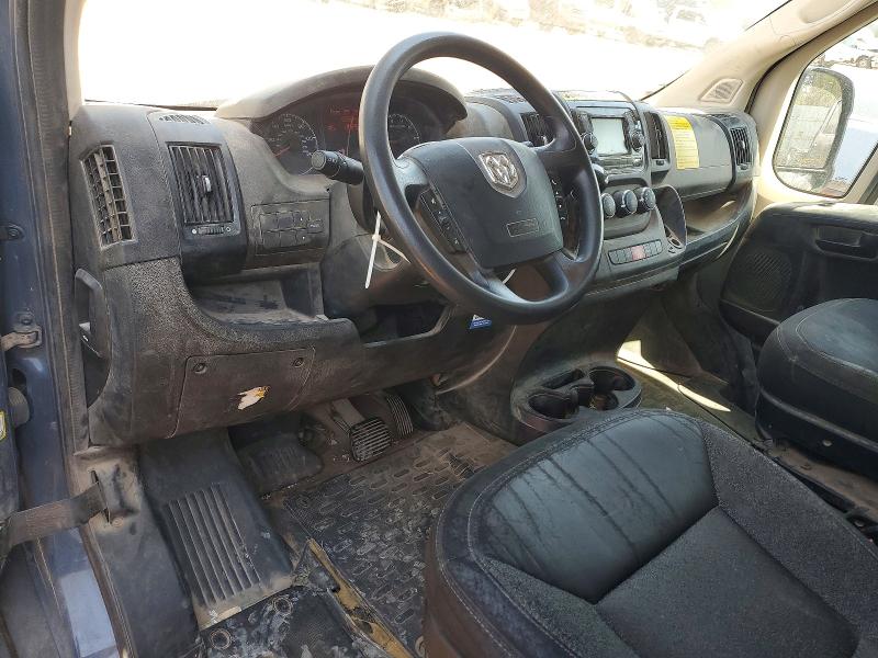 63836766 :رقم المزاد ، 3C6MRVJG7ME586698 vin ، 2021 Ram Promaster 3500 مزاد بيع