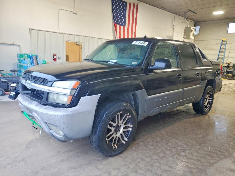 Продаж на аукціоні авто 2002 Chevrolet Avalanche, vin: 3GNEK13T22G357939, номер лоту: 64784436