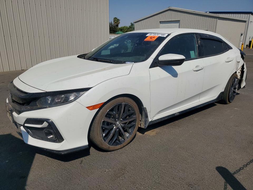 2021 Honda Civic მანქანა იყიდება აუქციონზე, vin: SHHFK7H41MU422367, აუქციონის ნომერი: 67320746