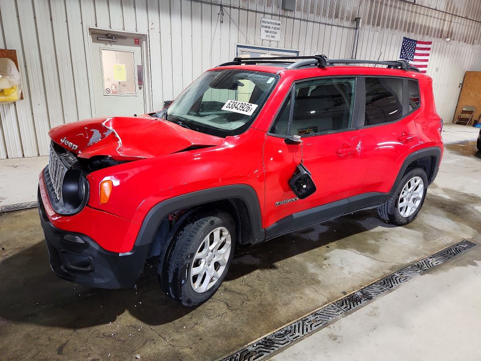 2015 Jeep Renegade მანქანა იყიდება აუქციონზე, vin: ZACCJBBT3FPC26985, აუქციონის ნომერი: 63843926