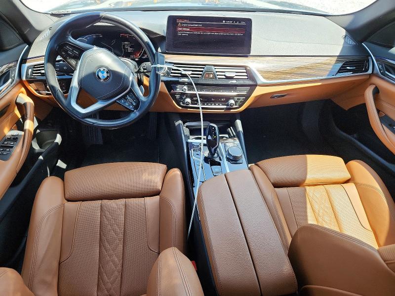 2021 Bmw 530 მანქანა იყიდება აუქციონზე, vin: WBA53BH03MWX03301, აუქციონის ნომერი: 65891346