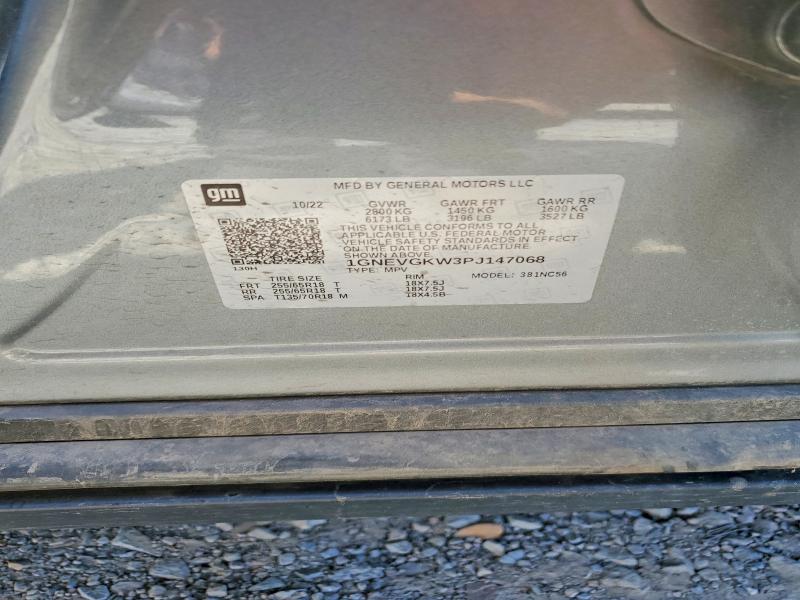 Продажа на аукционе авто 2023 Chevrolet Traverse, vin: 1GNEVGKW3PJ147068, номер лота: 65046536