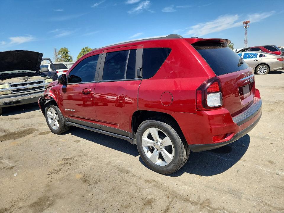 2016 Jeep Compass მანქანა იყიდება აუქციონზე, vin: 1C4NJCBA8GD670411, აუქციონის ნომერი: 64997256
