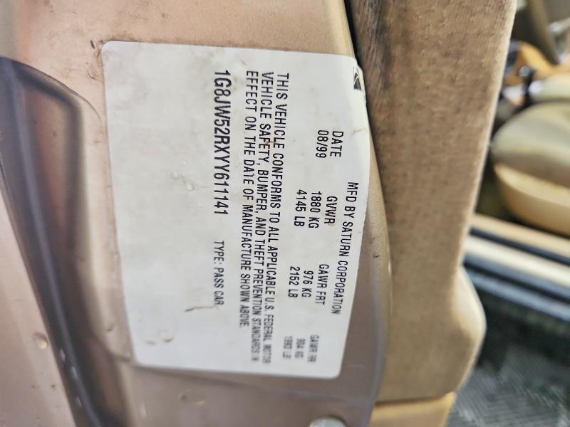 Продаж на аукціоні авто 2000 Saturn Ls2, vin: 1G8JW52RXYY611141, номер лоту: 63718136