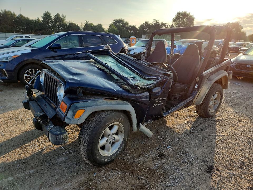 Aukcja sprzedaży 2000 Jeep Wrangler / Tj, vin: 1J4FA49S2YP758633, numer aukcji: 66831616