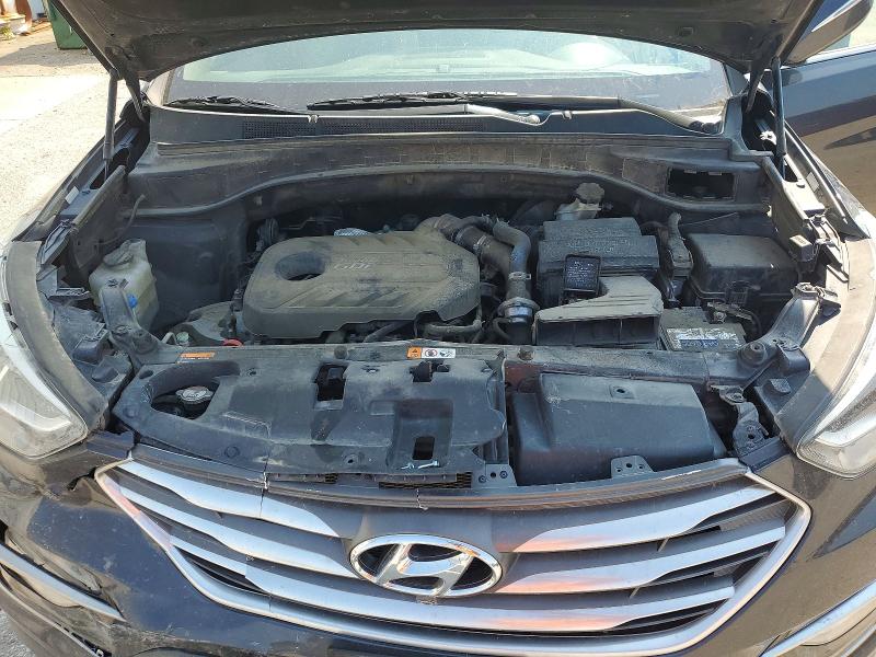 2017 Hyundai Santa Fe Sport მანქანა იყიდება აუქციონზე, vin: 5XYZW4LA4HG384727, აუქციონის ნომერი: 63564736