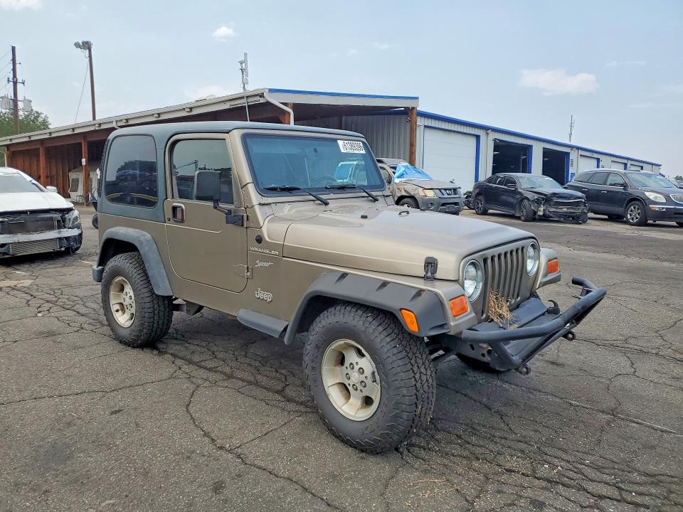 2002 Jeep Wrangler / Tj მანქანა იყიდება აუქციონზე, vin: 1J4FA49S82P774892, აუქციონის ნომერი: 61389396