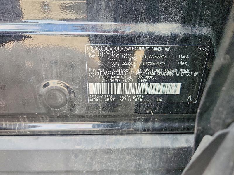 Продаж на аукціоні авто 2025 Toyota Rav4, vin: 2T3H1RFV6SC317756, номер лоту: 65081786