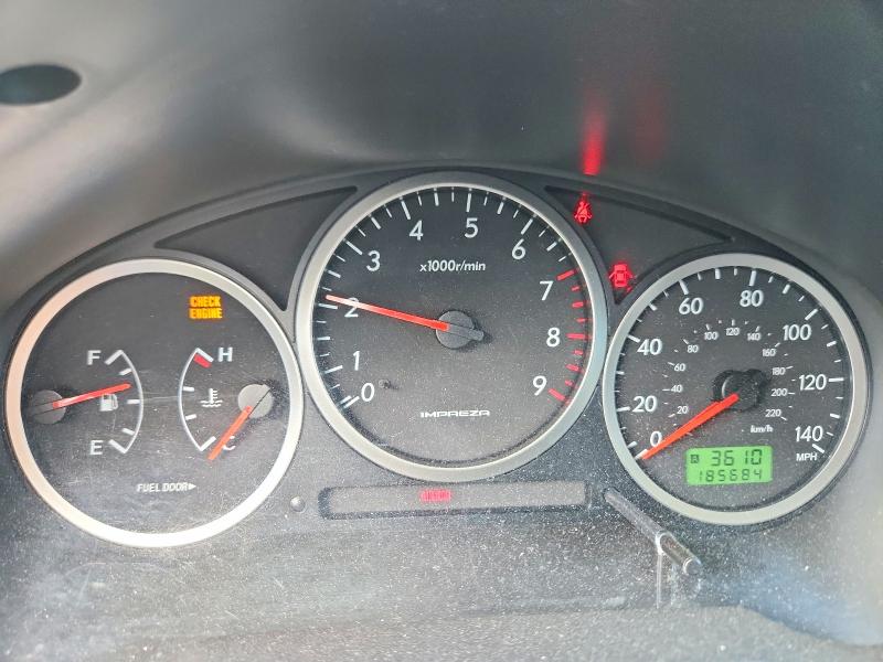 Aukcja sprzedaży 2005 Subaru Impreza, vin: JF1GG296X5G801360, numer aukcji: 62382806