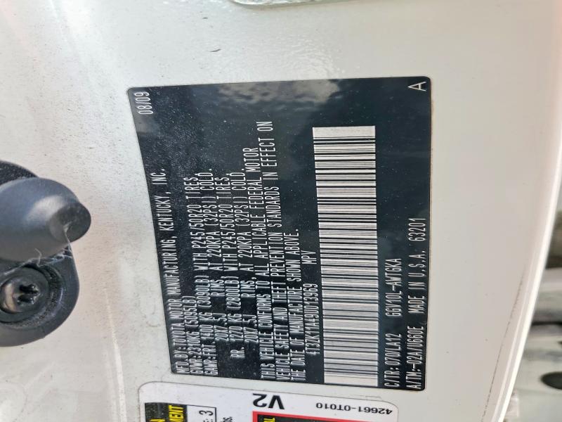 2009 Toyota Venza მანქანა იყიდება აუქციონზე, vin: 4T3ZK11A49U013969, აუქციონის ნომერი: 63689086