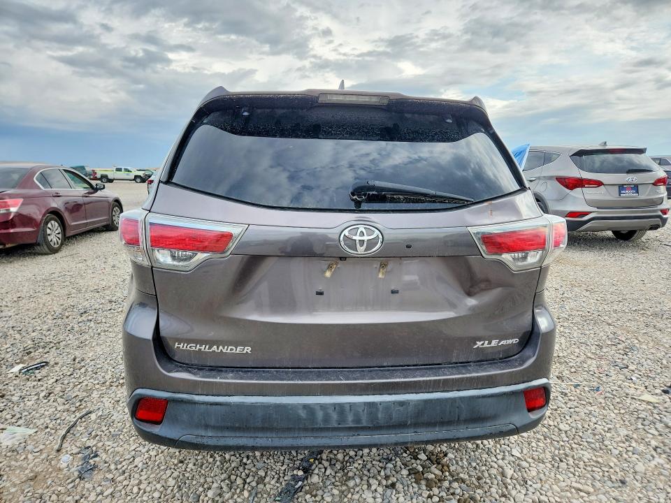 Продаж на аукціоні авто 2016 Toyota Highlander, vin: 5TDJKRFH3GS290189, номер лоту: 65160486