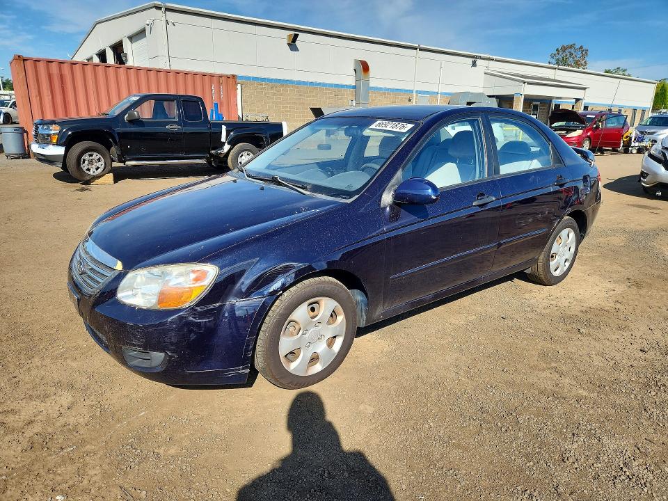66921876 :رقم المزاد ، KNAFE122285584428 vin ، 2008 Kia Spectra مزاد بيع