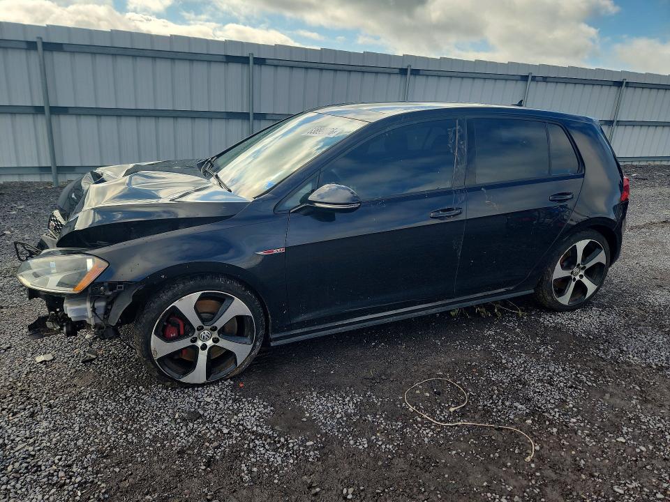 2017 Volkswagen Gti მანქანა იყიდება აუქციონზე, vin: 3VW547AU8HM010043, აუქციონის ნომერი: 63899566
