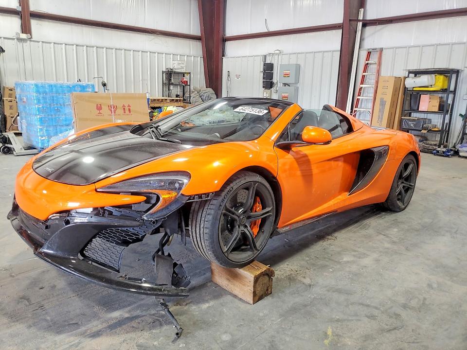 2015 Mclaren Automotive 650s მანქანა იყიდება აუქციონზე, vin: SBM11FAA8FW003740, აუქციონის ნომერი: 64275136