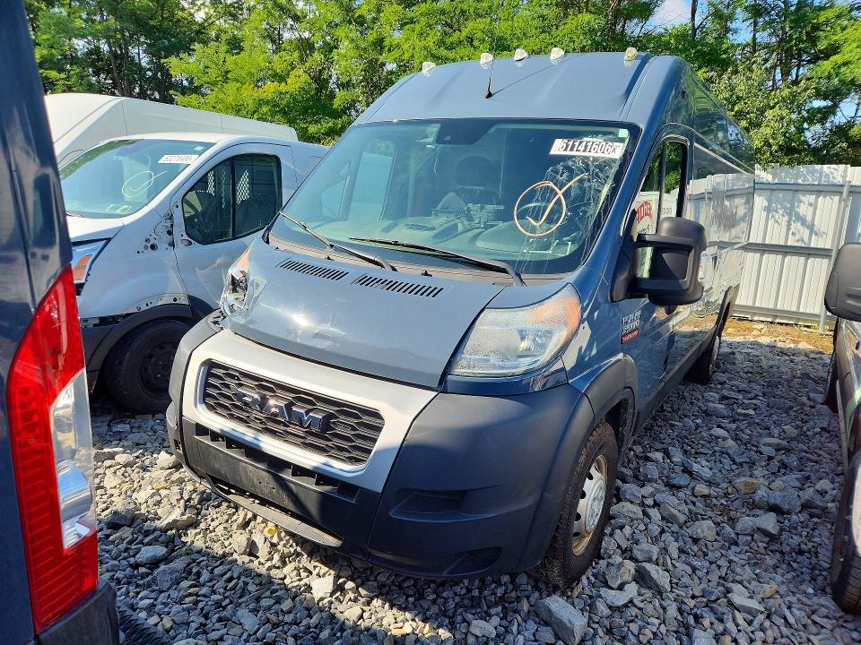 66432346 :رقم المزاد ، 3C6MRVJGXME535115 vin ، 2021 Ram Promaster 3500 مزاد بيع