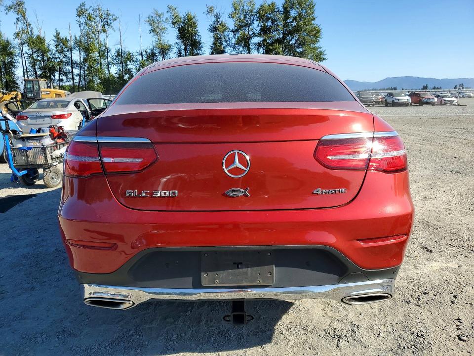 Aukcja sprzedaży 2018 Mercedes-benz Glc Coupe, vin: WDC0J4KB4JF301897, numer aukcji: 64609716