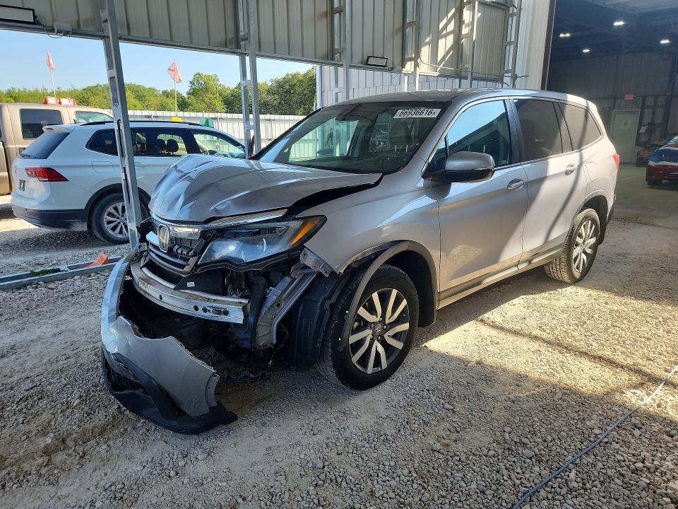 66936616 :رقم المزاد ، 5FNYF6H34KB046356 vin ، 2019 Honda Pilot مزاد بيع