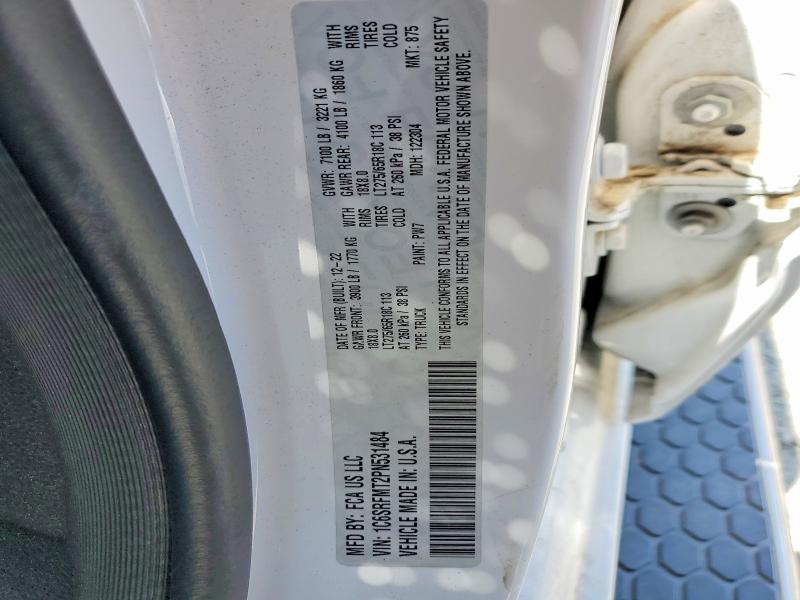 Продаж на аукціоні авто 2023 Ram 1500, vin: 1C6SRFMT2PN531484, номер лоту: 63161866