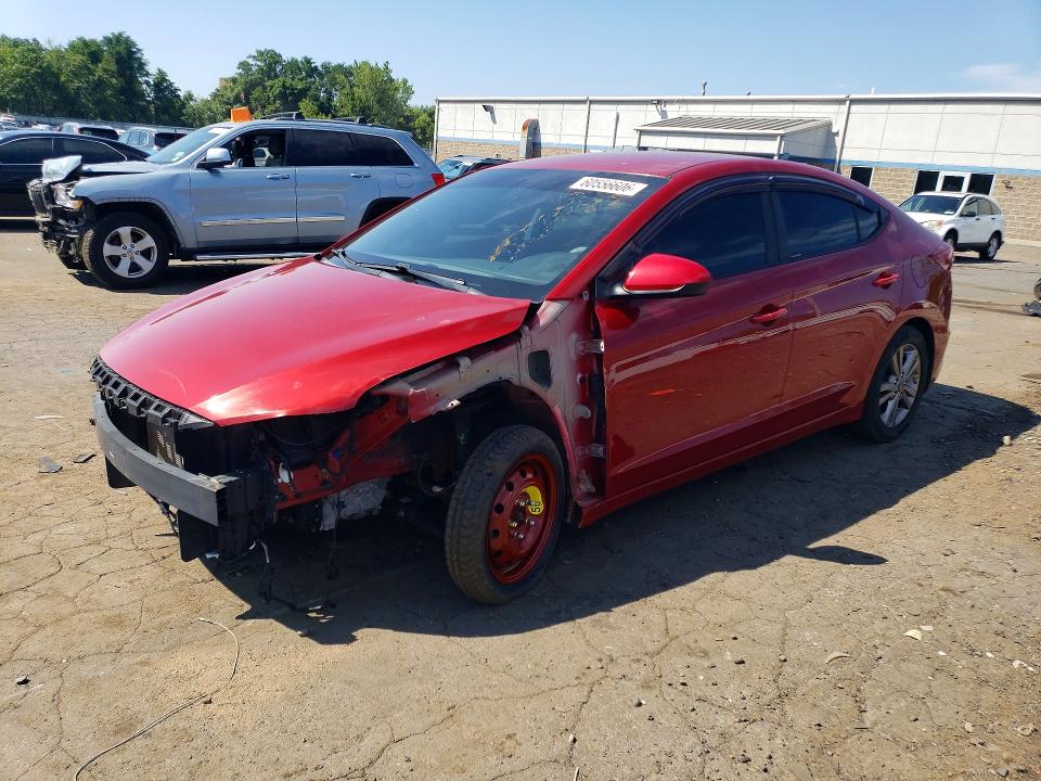 60556606 :رقم المزاد ، KMHD74LF1HU337572 vin ، 2017 Hyundai Elantra مزاد بيع