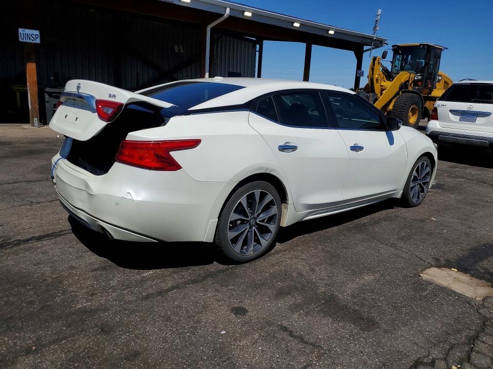 2017 Nissan Maxima Sr მანქანა იყიდება აუქციონზე, vin: 1N4AA6AP9HC383694, აუქციონის ნომერი: 65933976