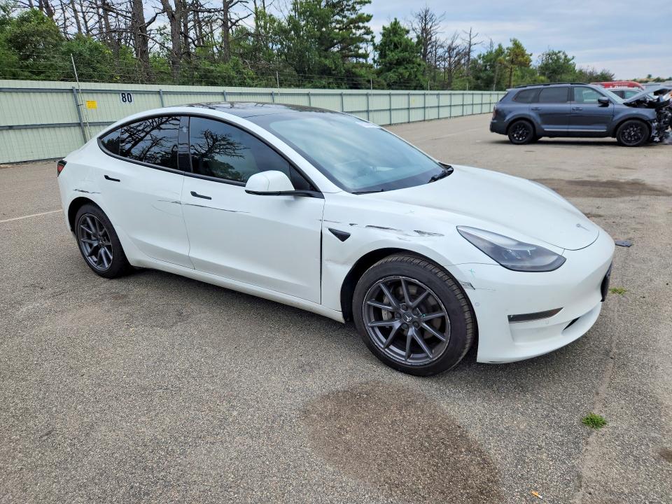 65538666 :رقم المزاد ، 5YJ3E1EB6NF115368 vin ، 2022 Tesla Model 3 مزاد بيع