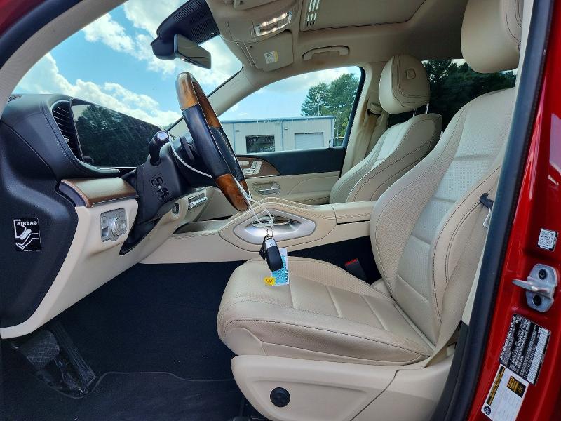 63850976 :رقم المزاد ، 4JGFF5KE3MA445987 vin ، 2021 Mercedes-benz Gls مزاد بيع