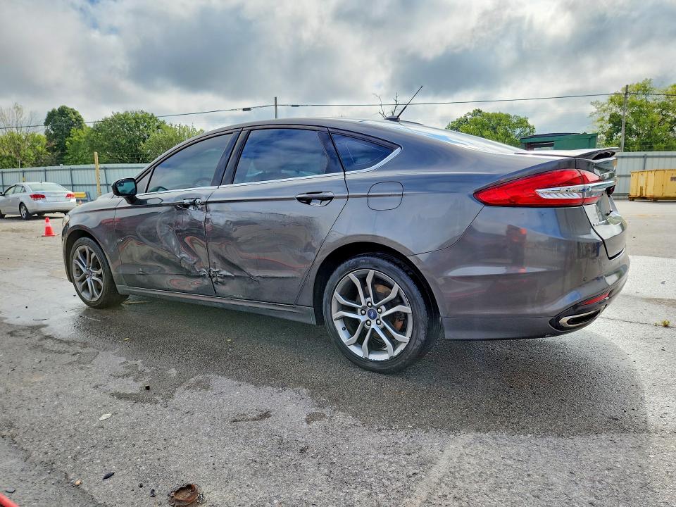 63378216 :رقم المزاد ، 3FA6P0T95HR144967 vin ، 2017 Ford Fusion مزاد بيع