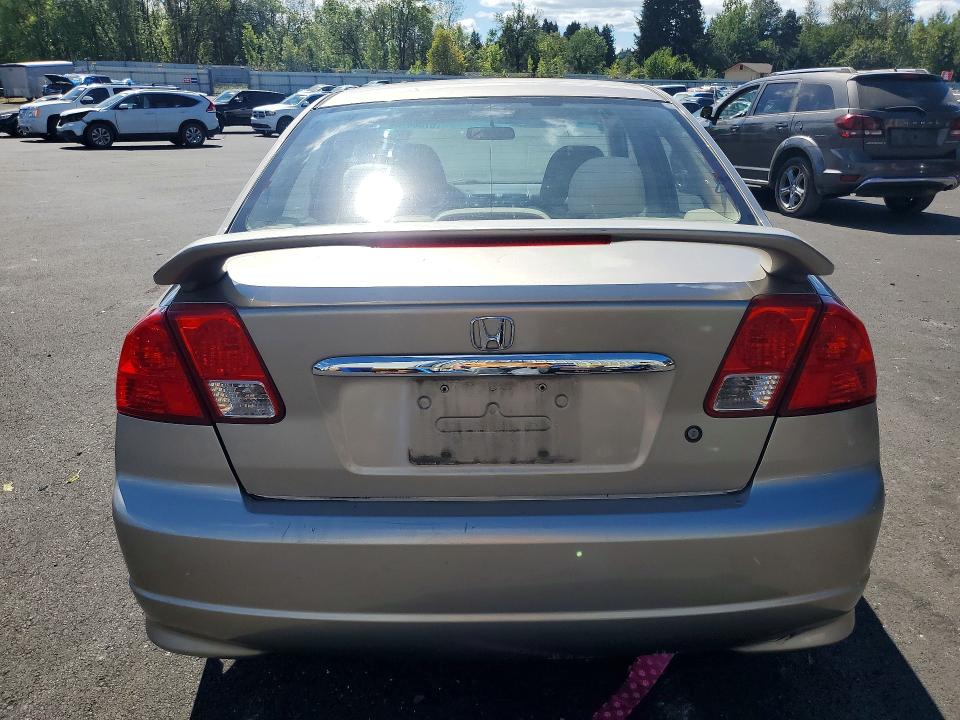 2005 Honda Civic მანქანა იყიდება აუქციონზე, vin: 2HGES165X5H591015, აუქციონის ნომერი: 67000786