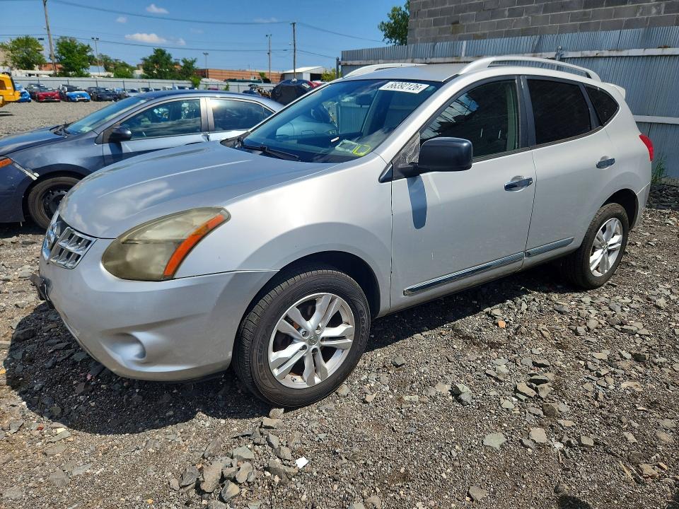 66392126 :رقم المزاد ، JN8AS5MV9FW750606 vin ، 2015 Nissan Rogue مزاد بيع